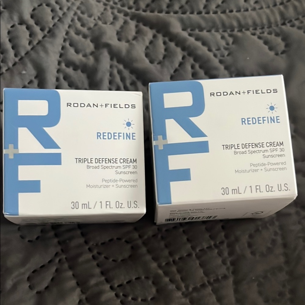 Rodan + Fields REDEFINE Triple Defense Cream - Blue and White Packaging